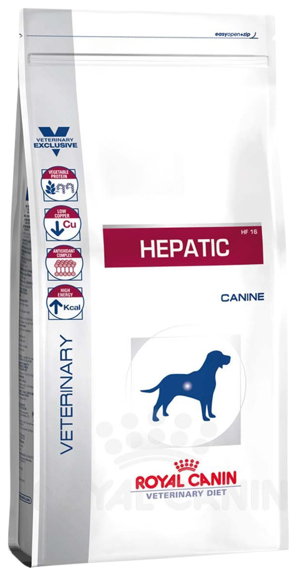 фото Сухой корм для собак royal canin hepatic adult, птица, 1.5кг