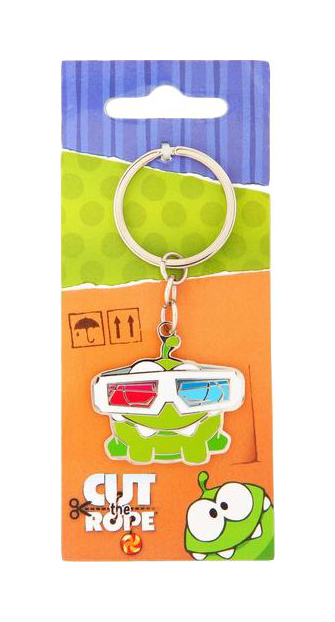 Сувенир-брелок E-Best Digiprint Ltd. Cut the Rope Ам Ням в очках СМ005