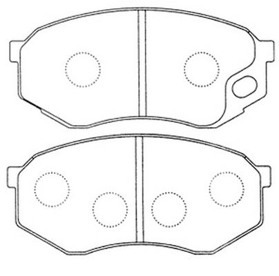 

Тормозные колодки FIT дисковые FP0735