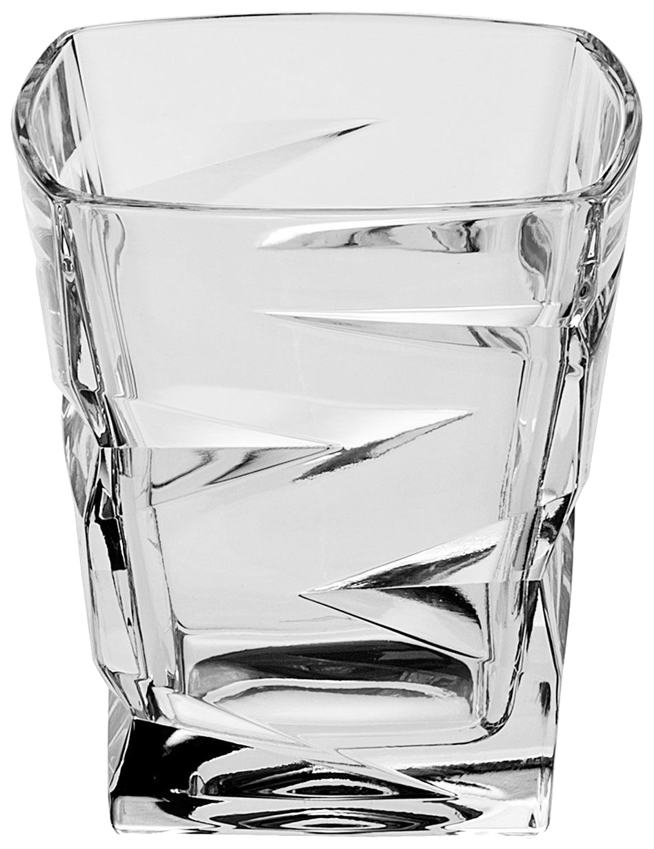 фото Набор стаканов для виски crystal bohemia zig zag 300 мл