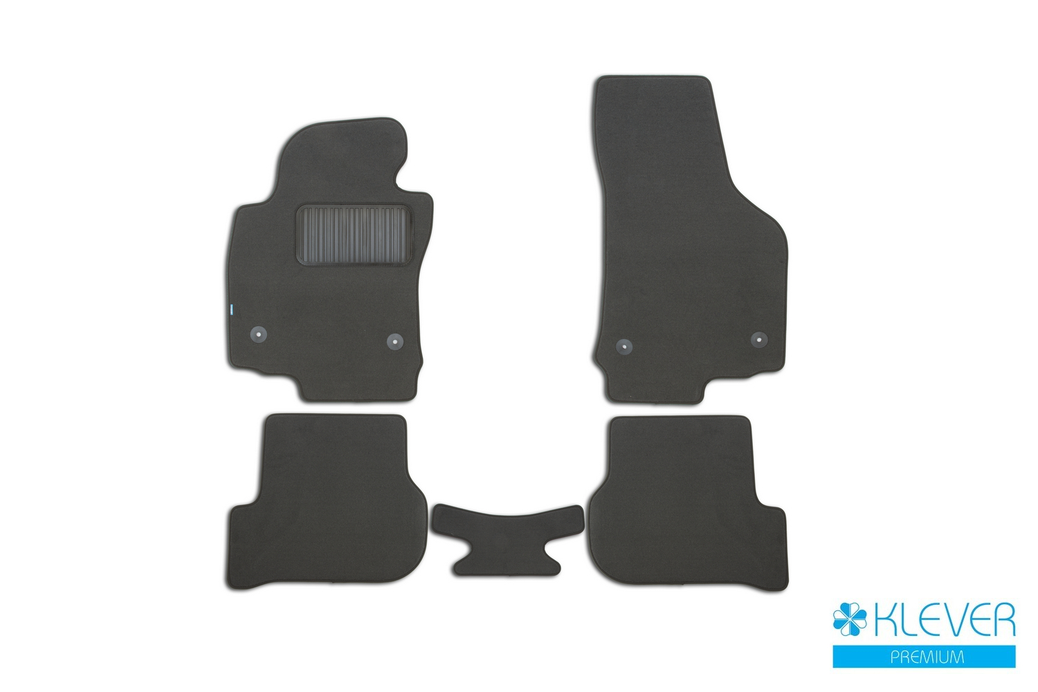 

Коврики в салон Klever Premium для SEAT Leon 2007, 5 шт. текстиль
