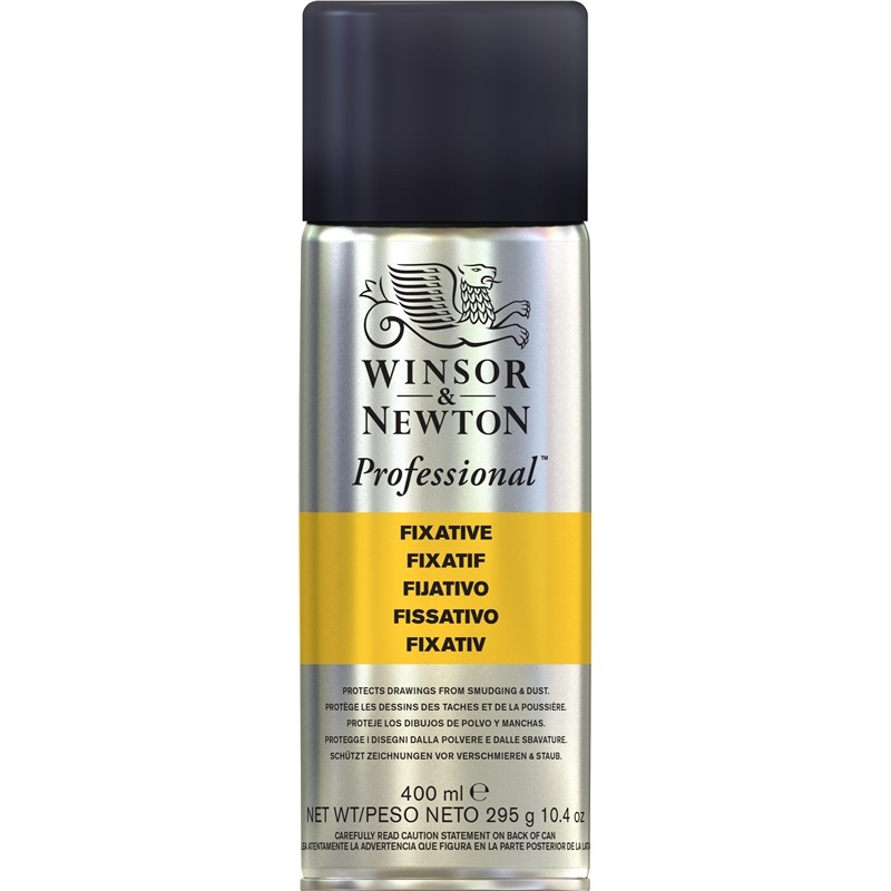 

Лак-фиксатив аэрозоль для пастели Winsor&Newton Professional Fixative 400мл