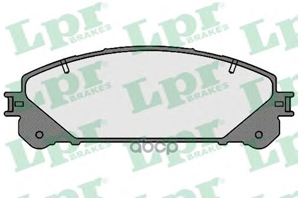 

Тормозные колодки Lpr 1097