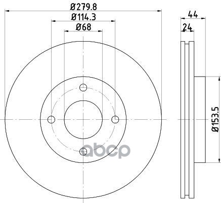 фото Тормозной диск nisshinbo nd2036k