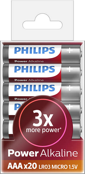 Батарейка Philips LR03P20T/10 AAA Power 20 шт