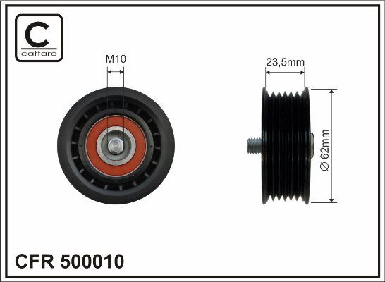 

Натяжной ролик CAFFARO 500010