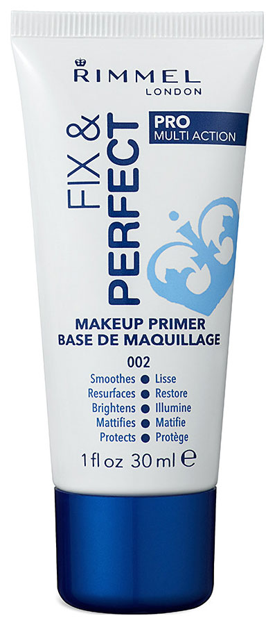 Основа для макияжа Rimmel Fix And Perfect Makeup Primer Base De Maquillage 30 мл revolution makeup праймер bright lights primer
