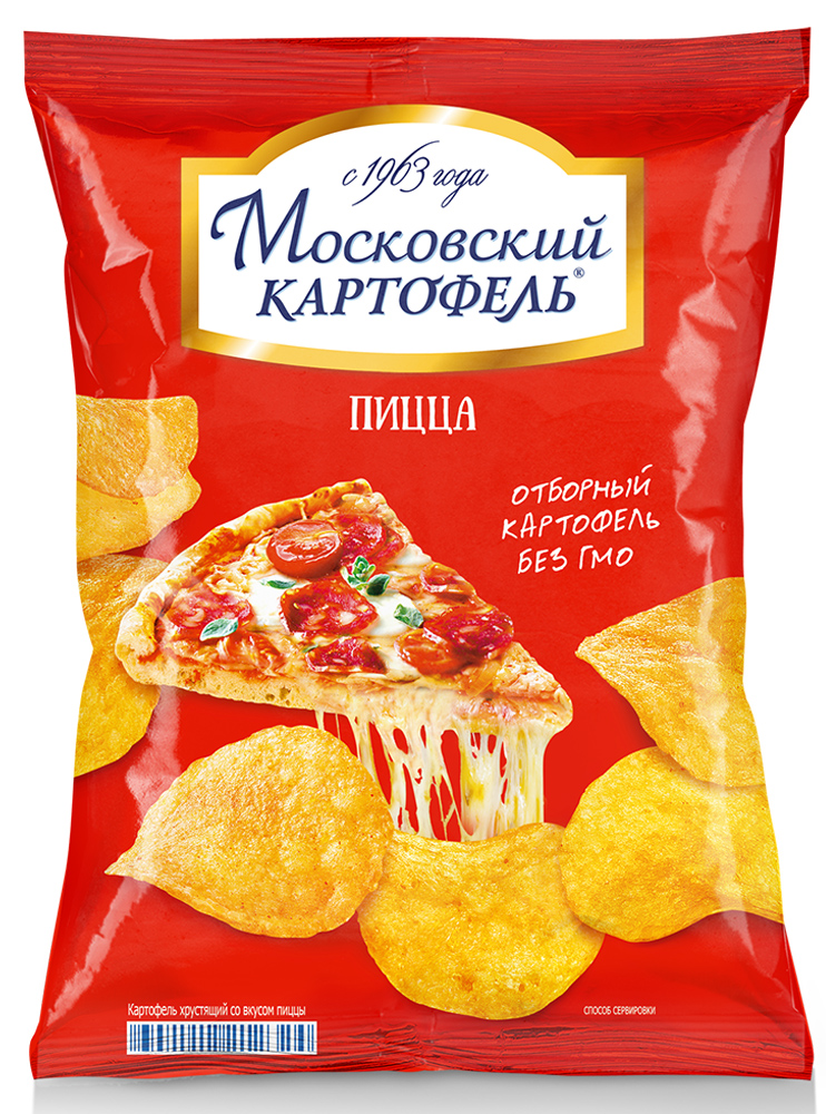 

Чипсы картофельные Московский картофель пицца 150 г