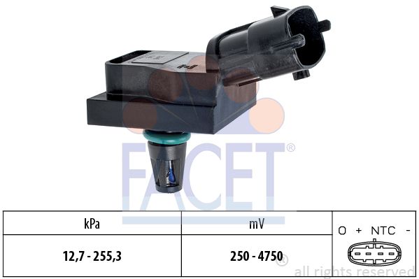

Датчик давления воздуха, высотный корректор FACET 10.3246