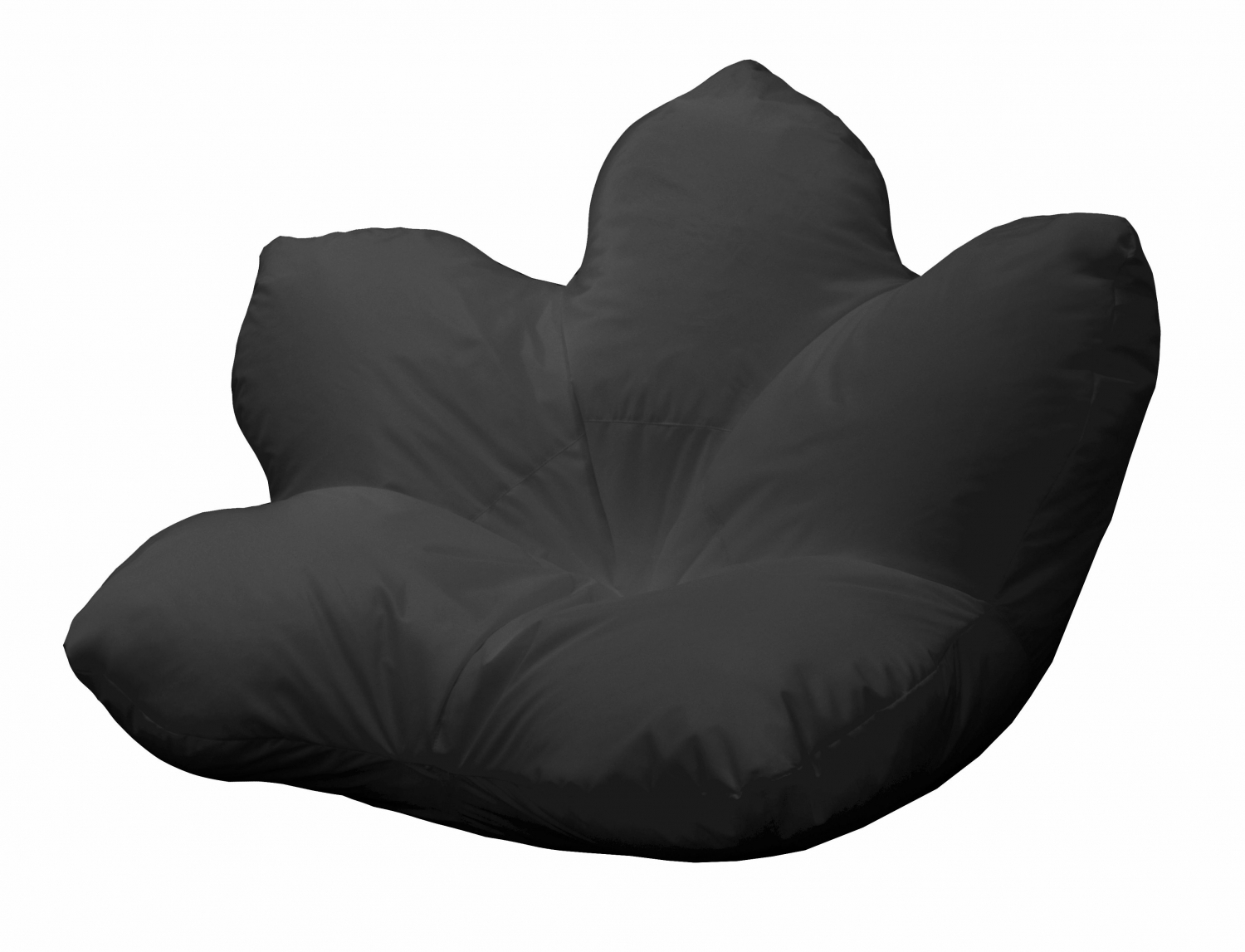 фото Кресло-мешок pazitif цветок пазитифчик, размер xxxl, оксфорд, черный
