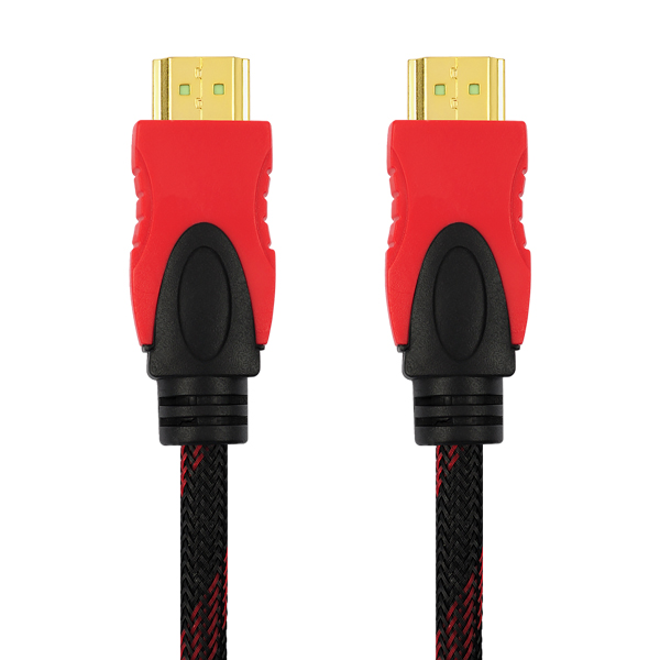 фото Кабель vixion hdmi - hdmi 1,5м black/red (gs-00005426)