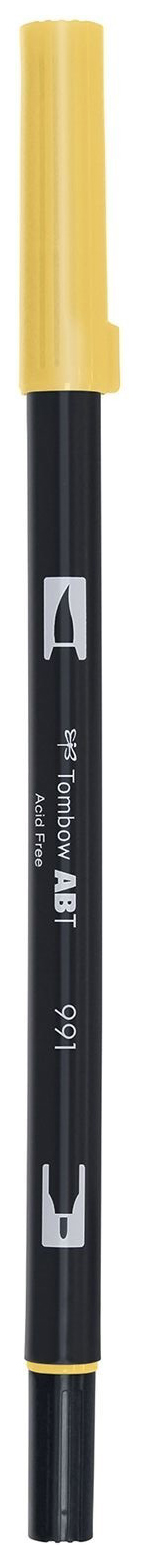 

Брашпен Tombow ABT Dual Brush Pen 991 светлая охра