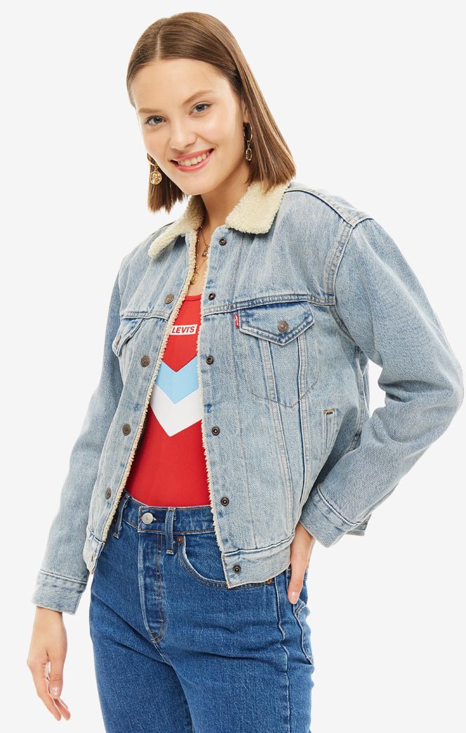 Джинсовая куртка женская Levi's 3613700260 синяя M