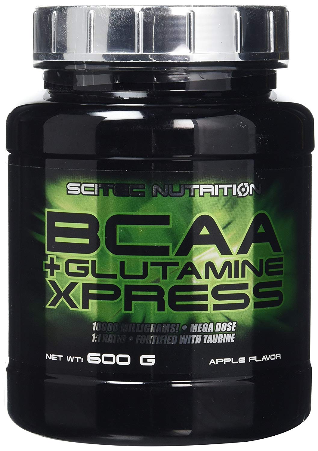 фото Scitec nutrition bcaa + glutamine xpress 600 г яблоко