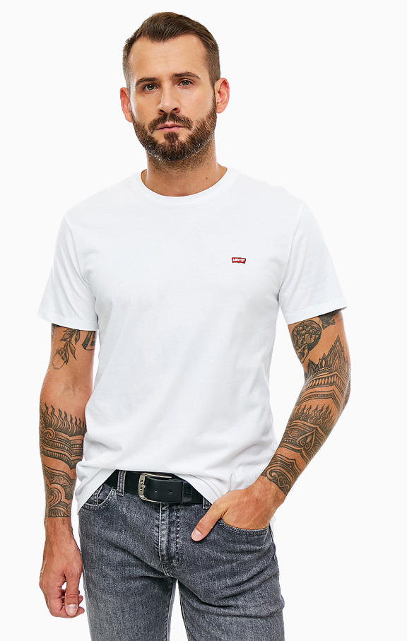 

Футболка мужская Levi's 5660500000 белая M, Белый, 5660500000