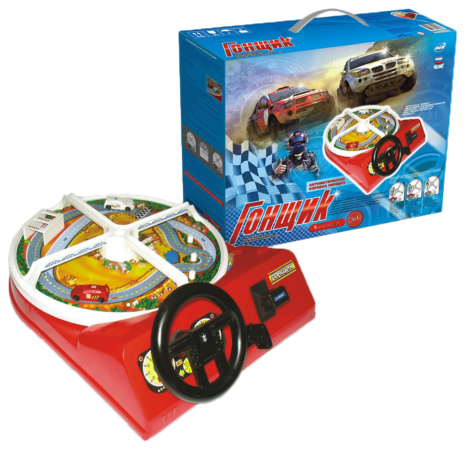 фото Семейная настольная игра омский завод электротоваров sport toys гонщик