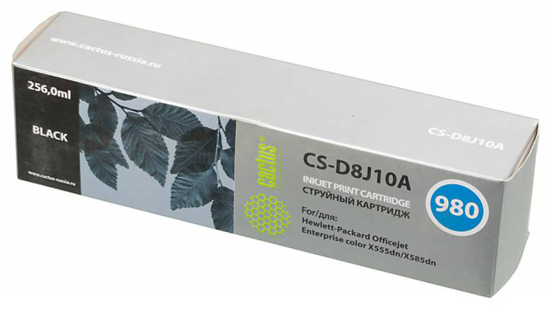 

Картридж для струйного принтера Cactus CS-D8J10A, Черный, CS-D8J10A