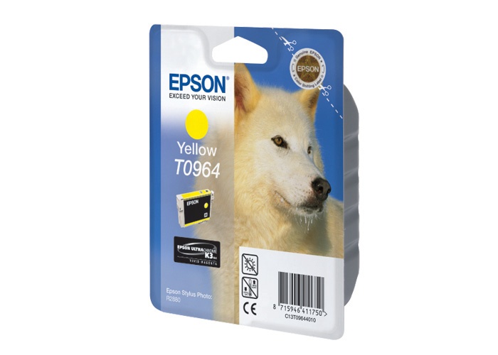 

Картридж для струйного принтера Epson C13T09644010, желтый, оригинал, t0964