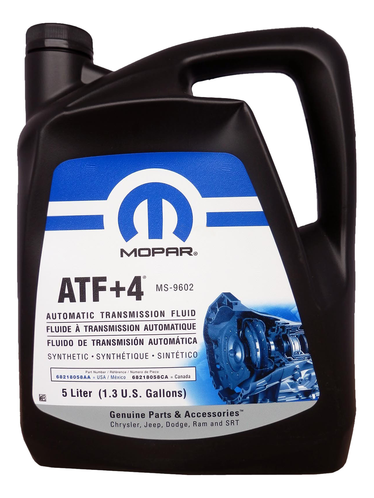 Atf 4 артикул. Mopar ATF+4 (MS-9602). Mopar ATF+4 9602 артикул. Масло трансмиссионное мопар АТФ +4. 68218058aa Mopar.