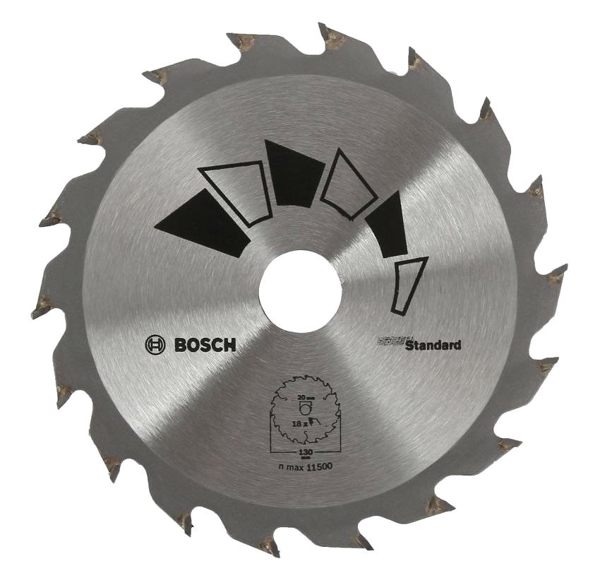 фото Пильный диск bosch standard 130x20/16мм 18зуб. (2609256802)