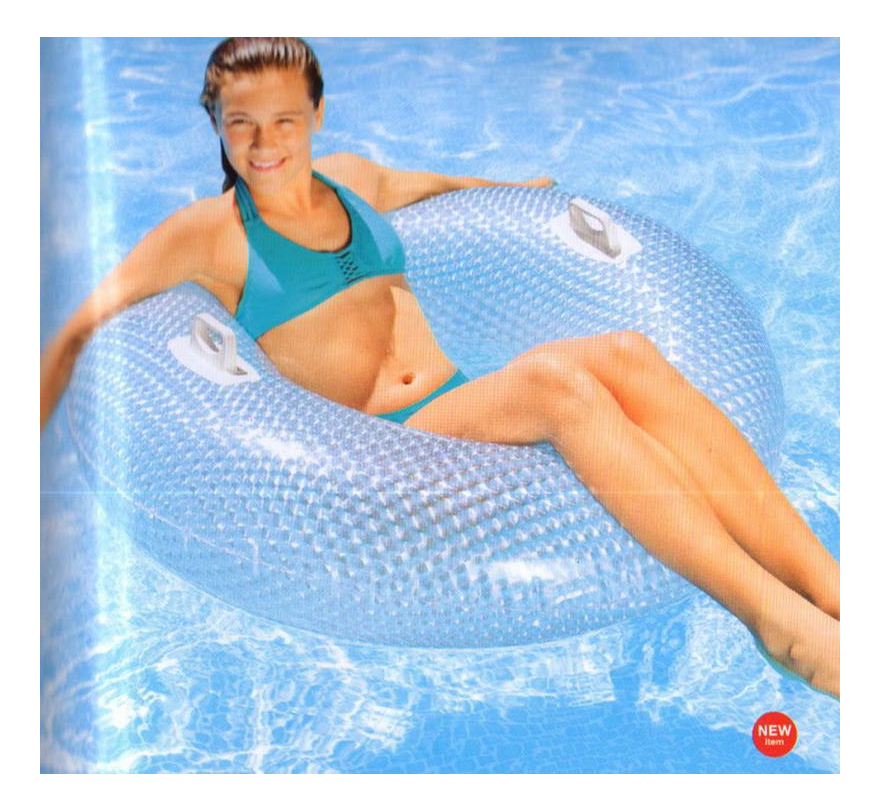 

Круг для купания INTEX Glossy Crystal Tube, Glossy Crystal Tube