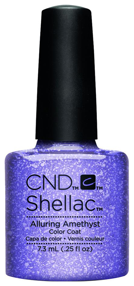 фото Гель-лак для ногтей cnd shellac starsrtuck 91263 alluring amethyst 7,3 мл