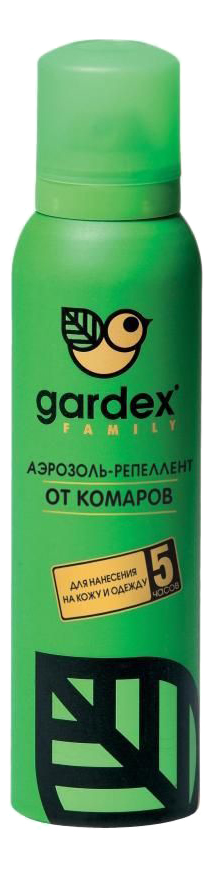 Аэрозоль от насекомых Gardex 8032487040011 150 мл