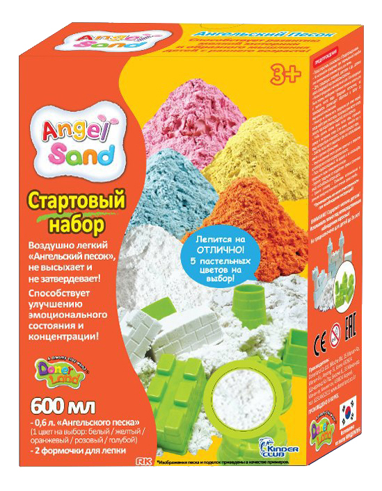 

Кинетический песок Donerland ANGEL SAND Белый, Angel Sand