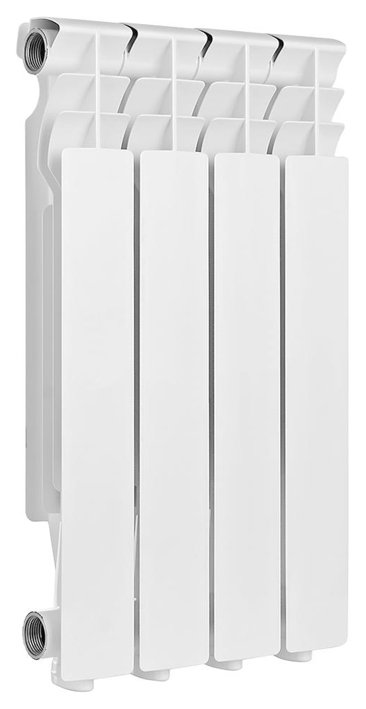Алюминиевый радиатор Halsen 500/80 4 секции белый (4670004376416)