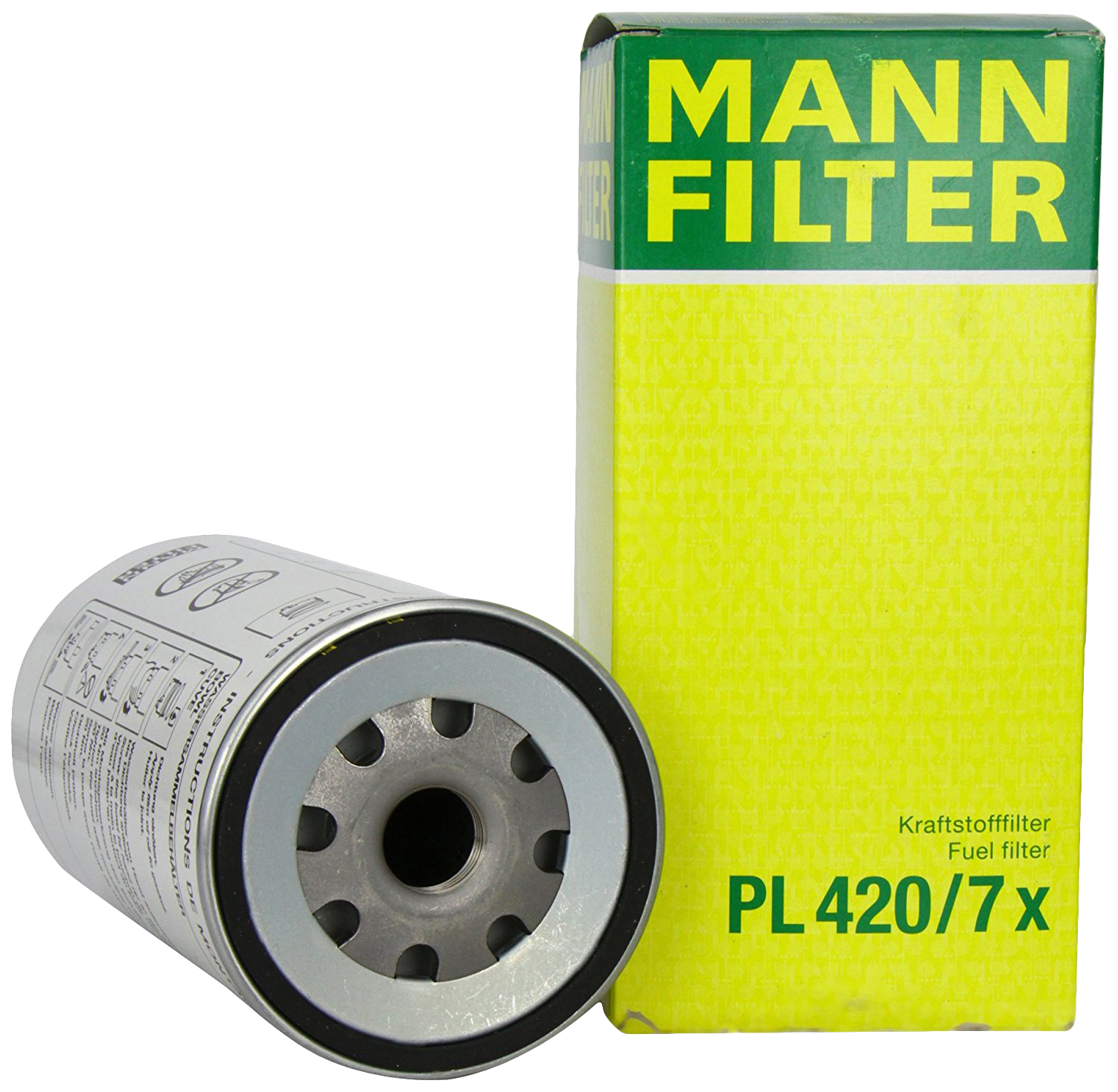 

Фильтр масляный двигателя MANN-FILTER PL420/7X, PL420/7X