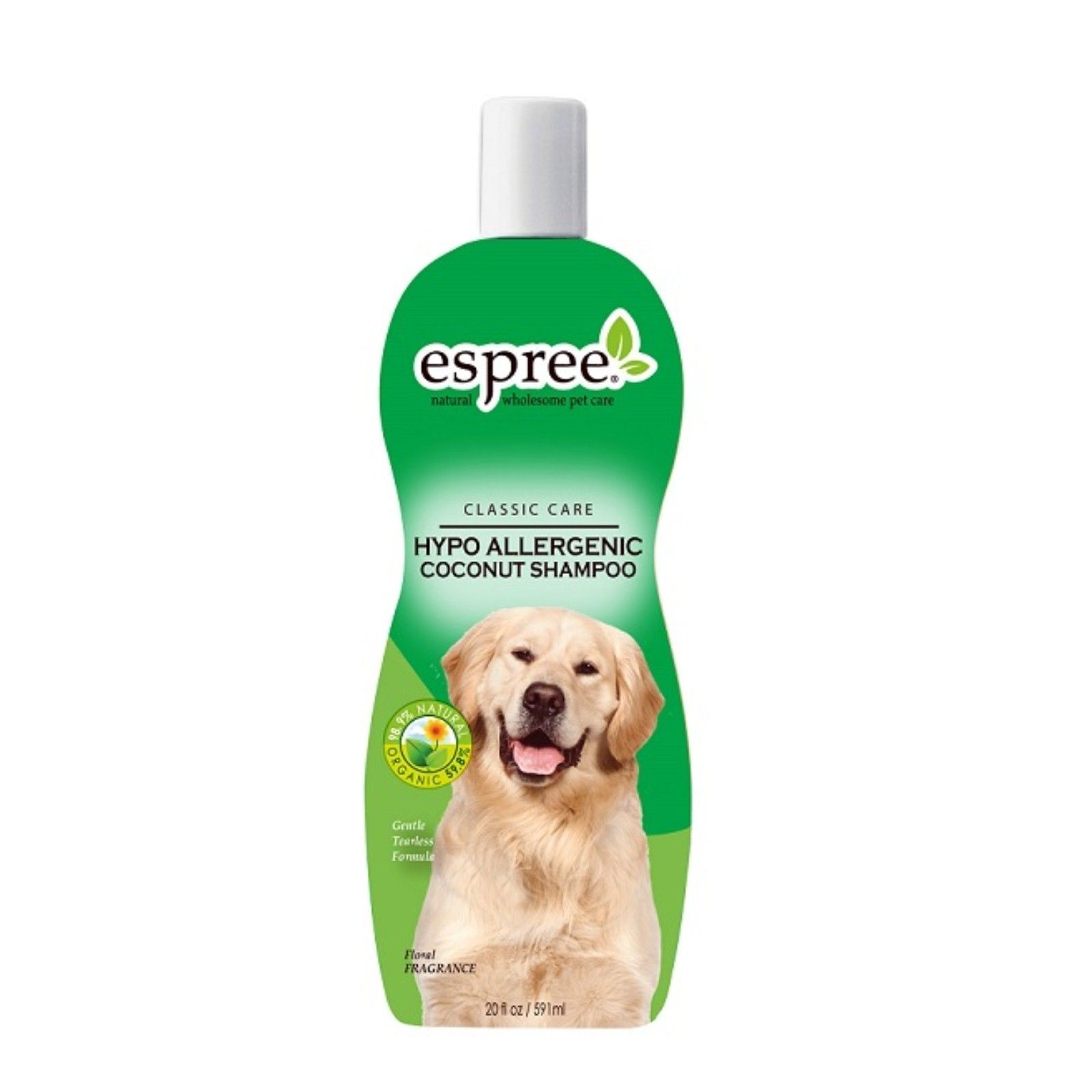 фото Шампунь для кошек и собак espree classic care hypo-allergenic coconut без слез, 355 мл