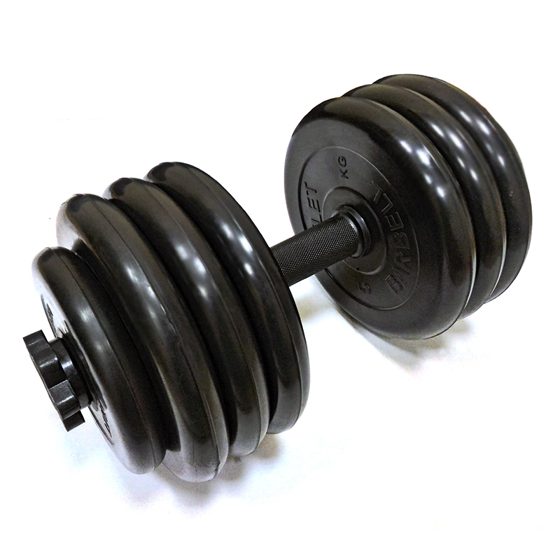 Разборная гантель MB Barbell MB-FdbM25 1 x 36,5 кг, черный