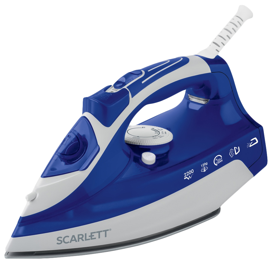 фото Утюг scarlett sc-si30k22 white/blue