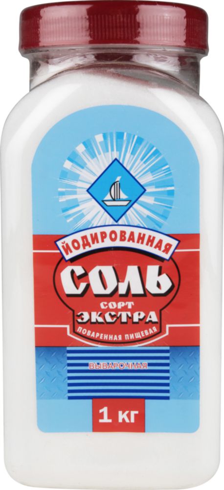 

Соль поваренная пищевая ТДС Экстра йодированная 1 кг