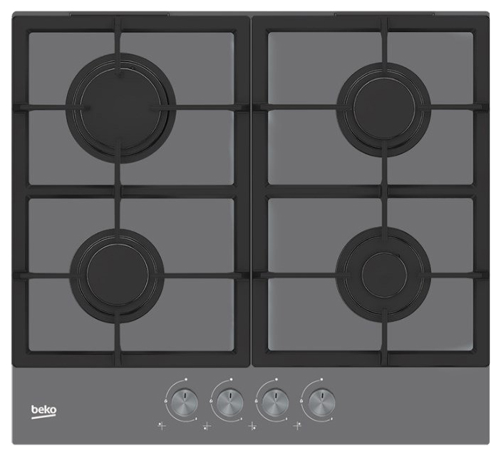 фото Встраиваемая варочная панель газовая beko hilg 64225 szg black