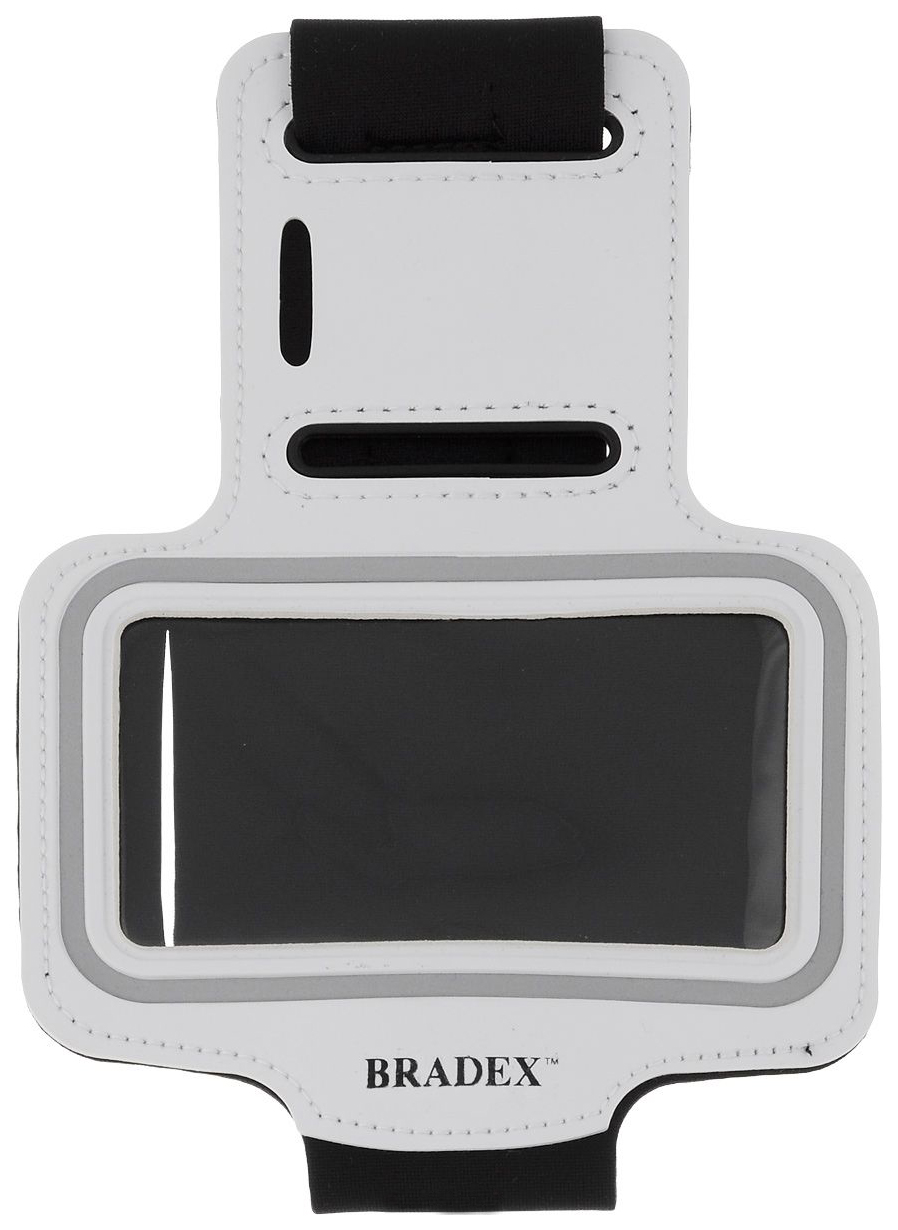 фото Универсальный чехол для смартфона bradex с креплением на руку 130*75 мм