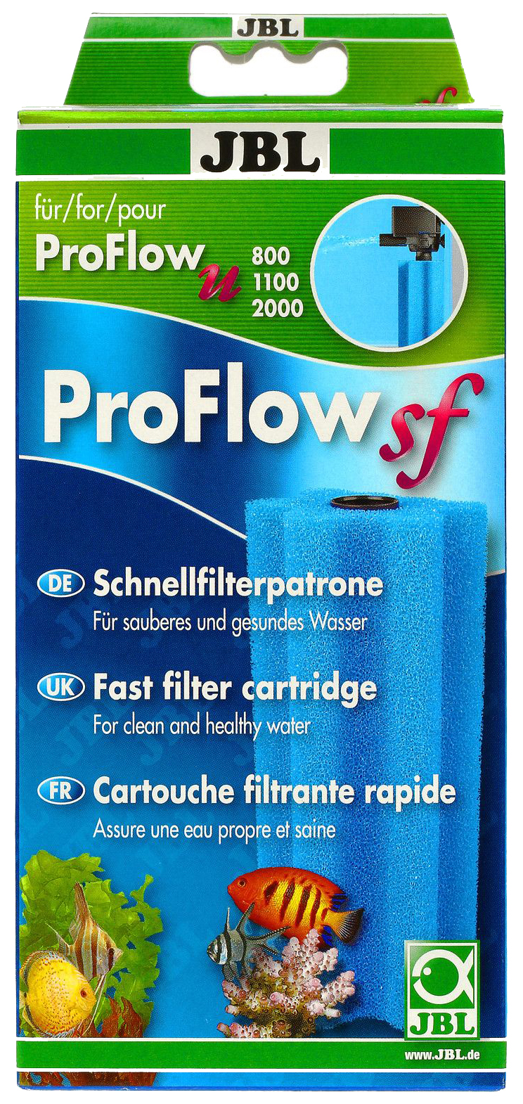 

Сменный картридж для помп JBL ProFlow для ProFlow u800/1100/2000, поролон, 65 г, ProFlow