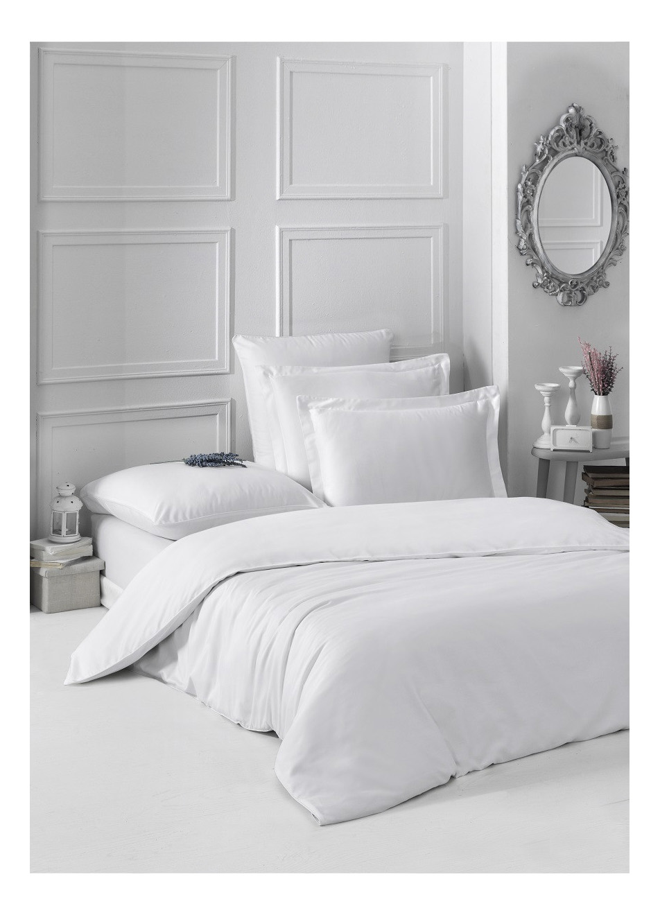 фото Комплект постельного белья karna loft евро