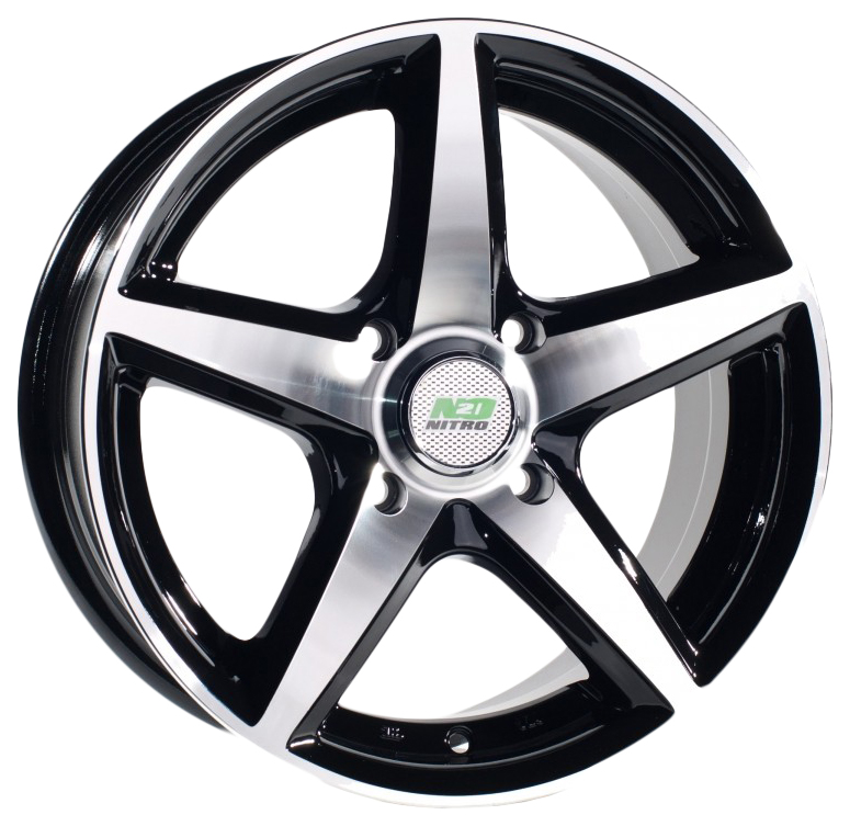 

Колесный диск N2O R15 6.5J PCD5x108 ET38 D73.1 WHS131454, Серебристый;черный, Y243