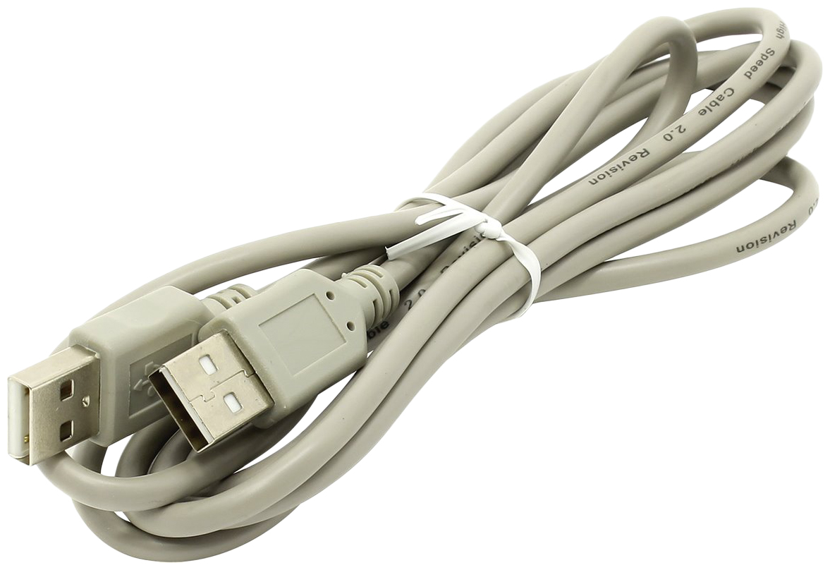 фото Кабель 5bites usb a-usb a, m-m 1,8м grey (uc5009-018c)