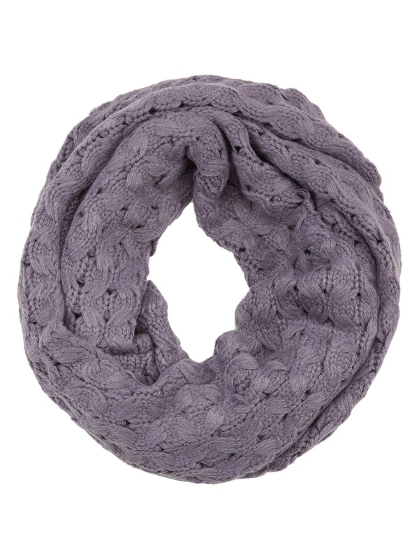 

Снуд женский Eleganzza DB33-6404 фиолетовый, 140х35 см, DB33-6404