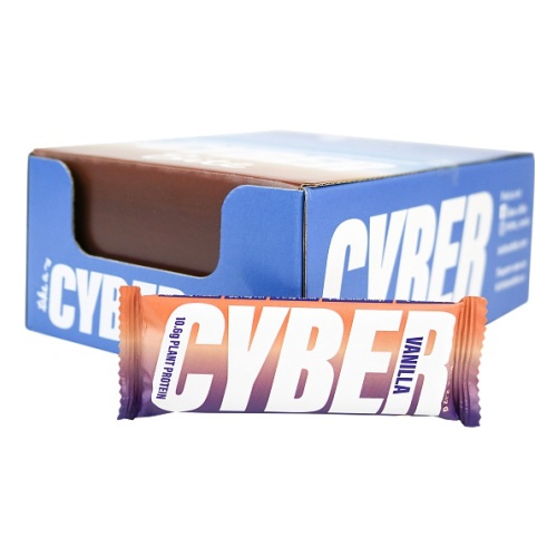 фото Батончик высокобелковый cyber bite "со вкусом ванили" 30 штук 30 гр