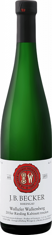 

Вино J. B. Becker Riesling Kabinett Wallufer Walkenberg