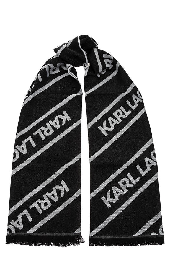 

Шарф мужской Karl Lagerfeld 805001 592134 991 черный, 193х40 см, 805001 592134 991