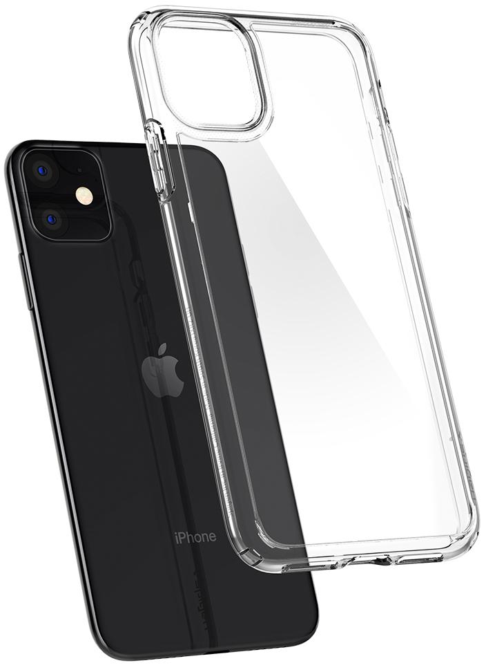 

Чехол Spigen Crystal Hybrid 076CS27086 для iPhone 11 Clear, Прозрачный