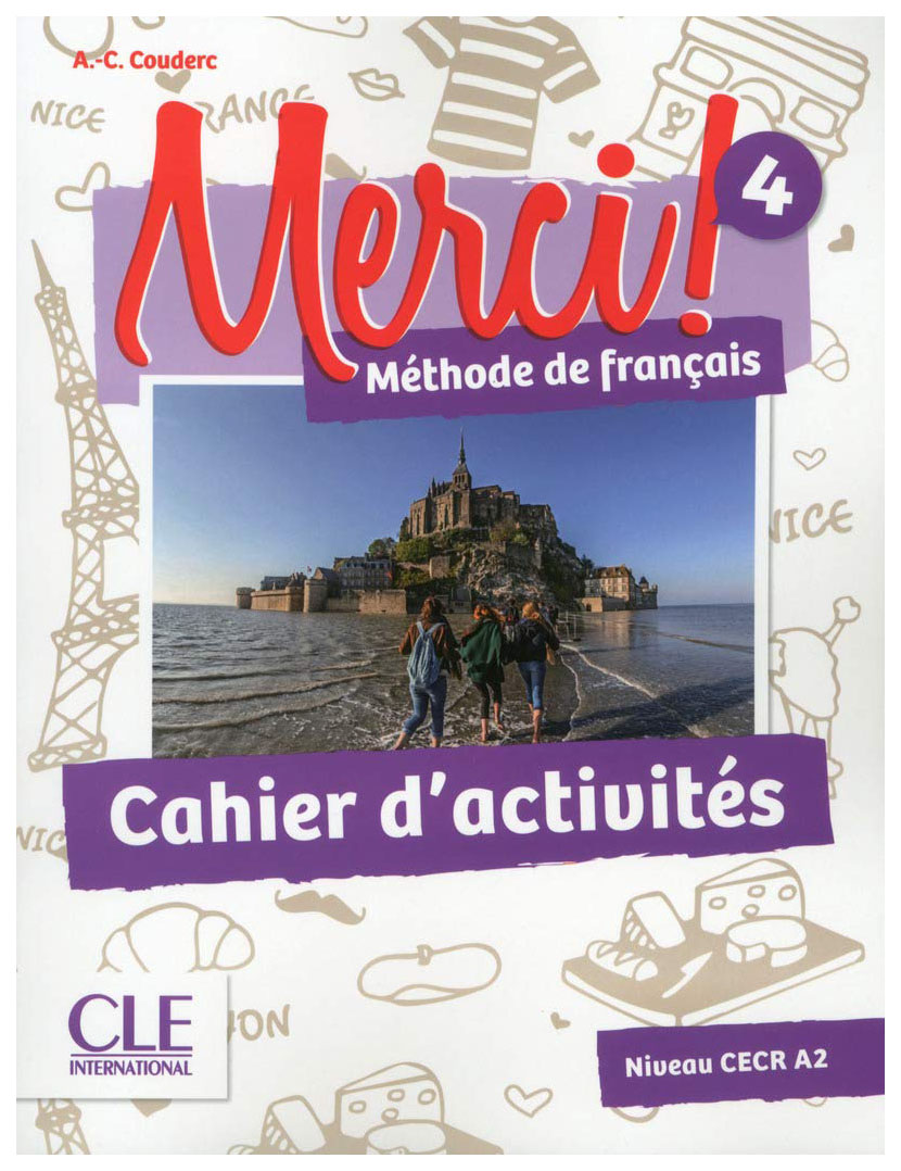 

Книга CLE International "MERCI! 4 Cahier d'activites"