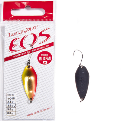 

Блесна Lucky John Eos 8 г, 048, 1 шт., Черный, Eos