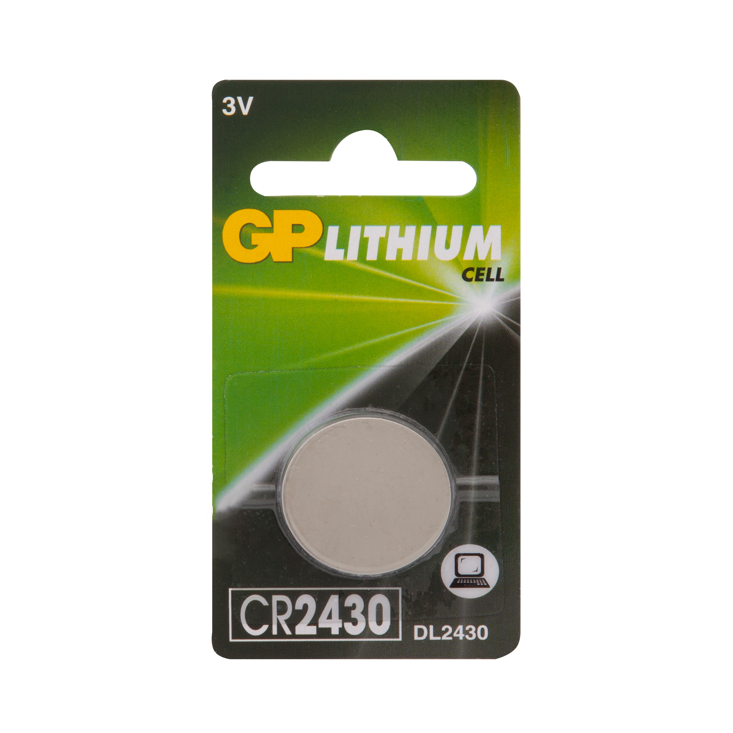 Батарейка GP Lithium CR2430, 1 шт