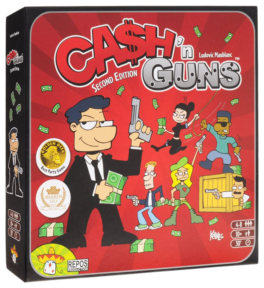 

Настольная игра "Гангстеры (Cash 'n Guns)", второе издание