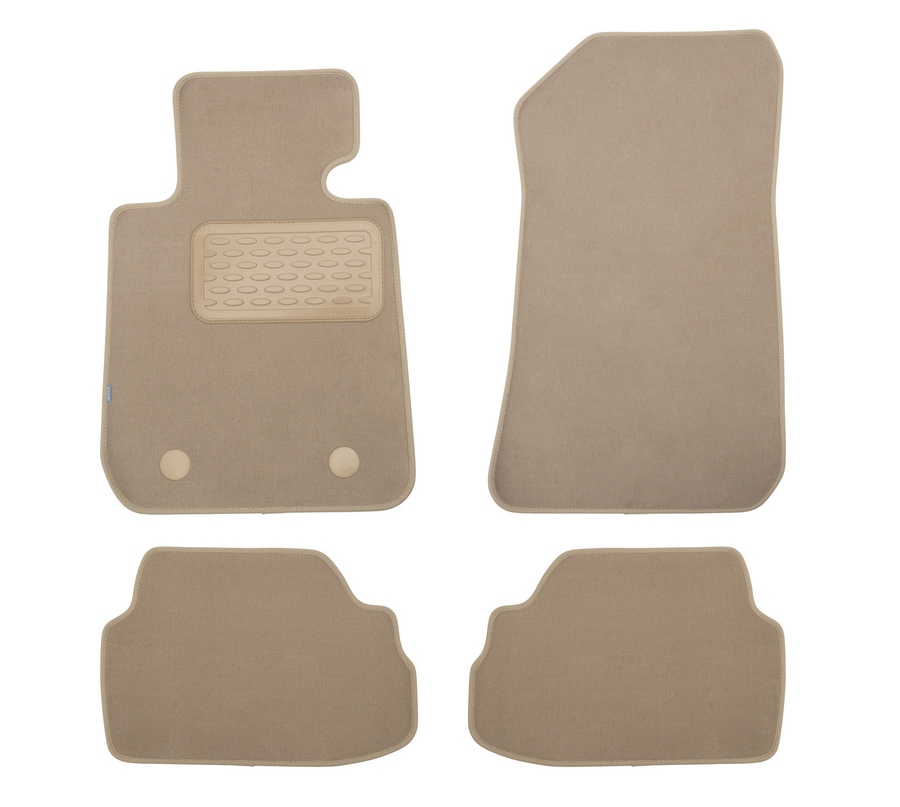 

Коврики в салон Klever Premium VOLKSWAGEN Lupo 1999-2005, , 4 шт. текстиль, бежевые